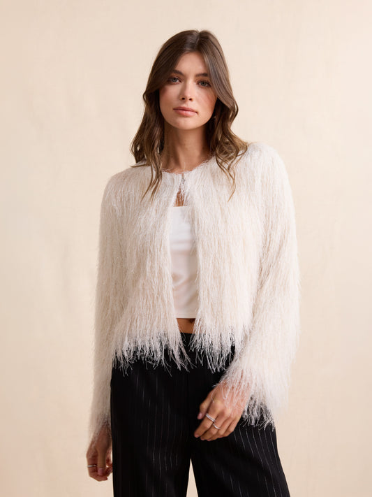 Angel Wings Fringe Jacket
