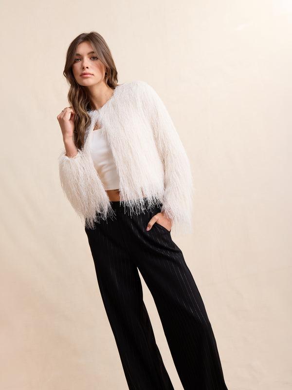 Angel Wings Fringe Jacket