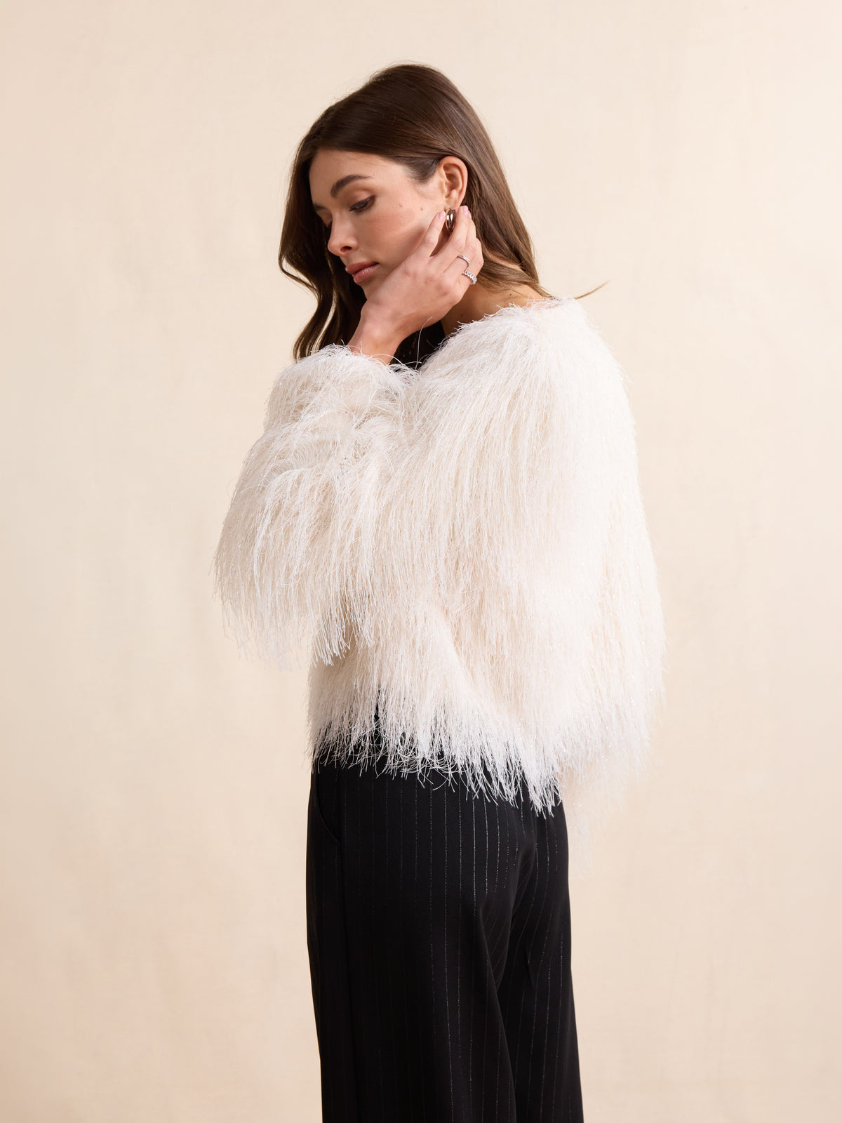 Angel Wings Fringe Jacket