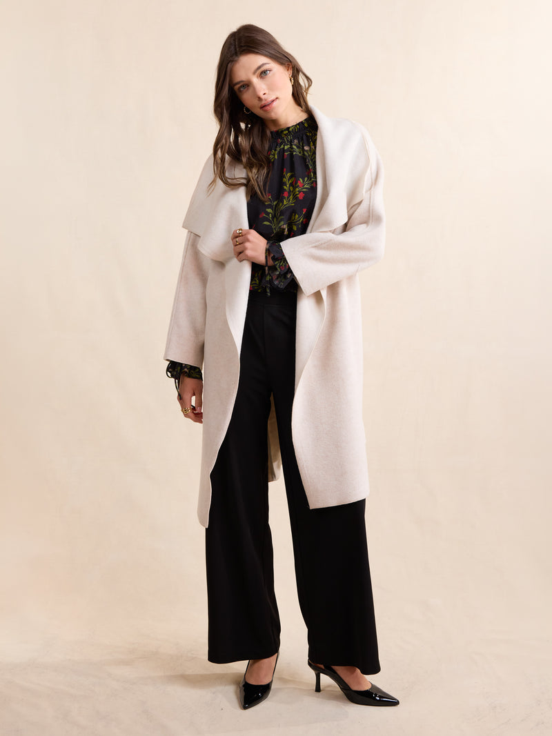Adley Belted Wrap Coat