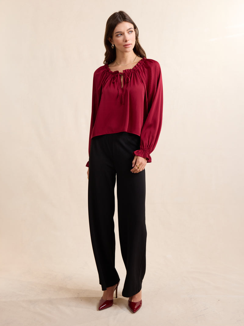 Astrid Super Stretch Pull On Straight Pants