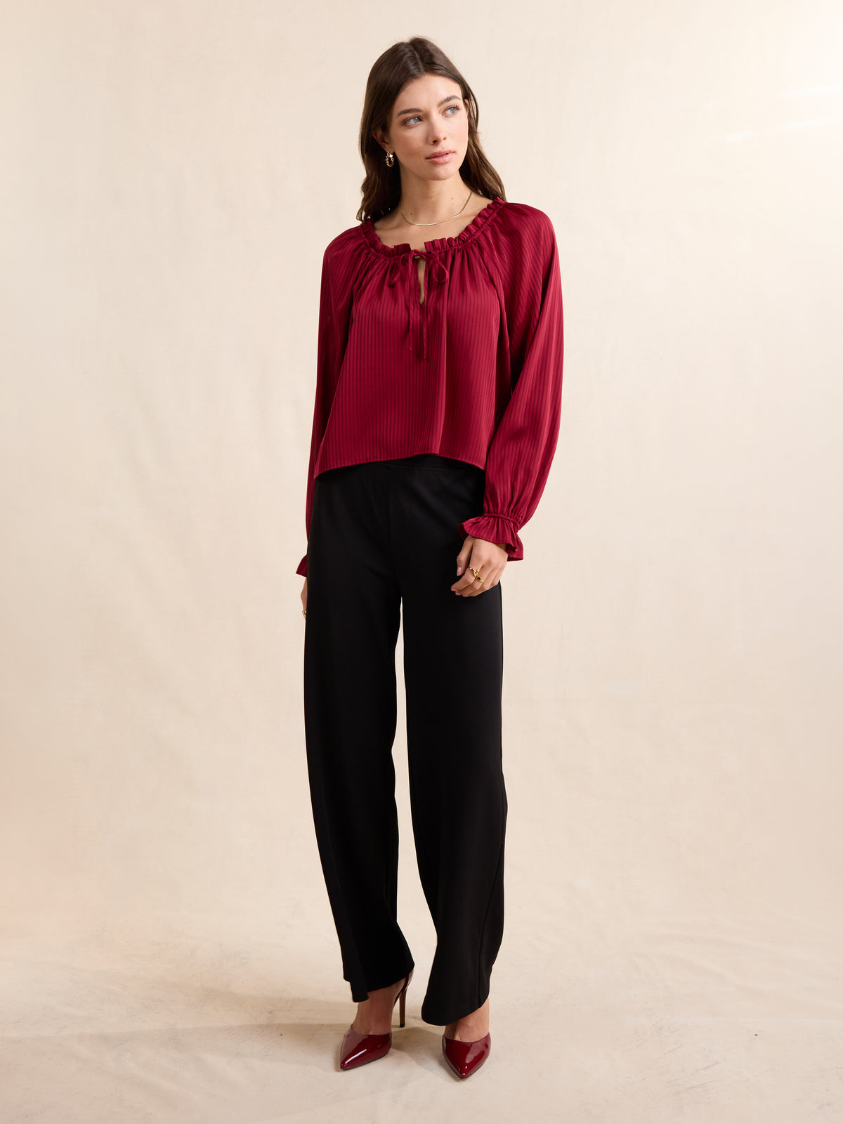 Astrid Super Stretch Pull On Straight Pants