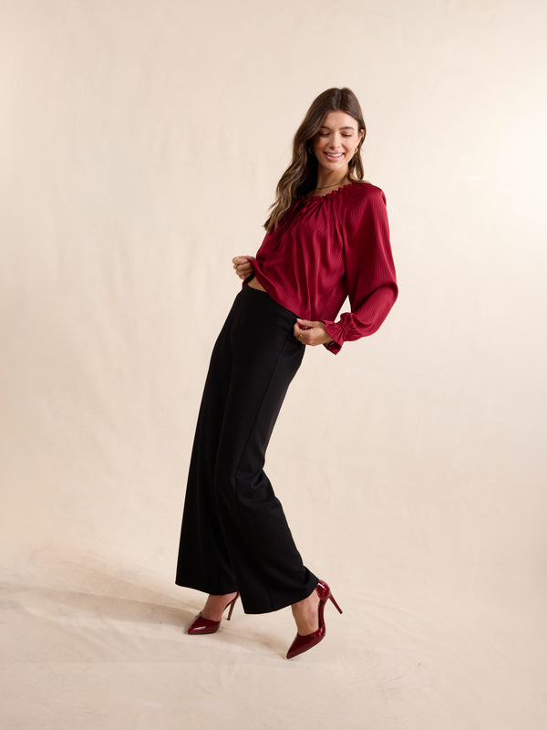 Astrid Super Stretch Pull On Straight Pants