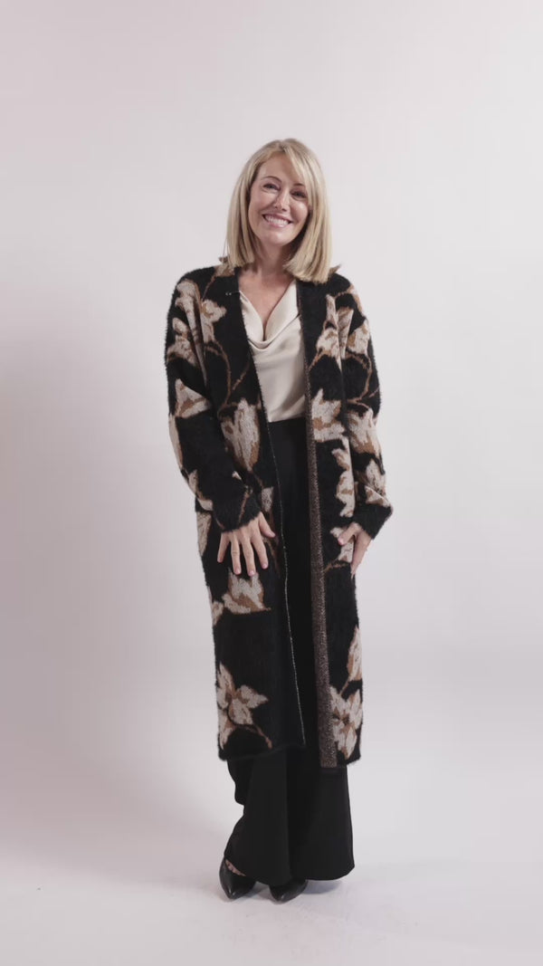 Emory Floral Duster Cardi