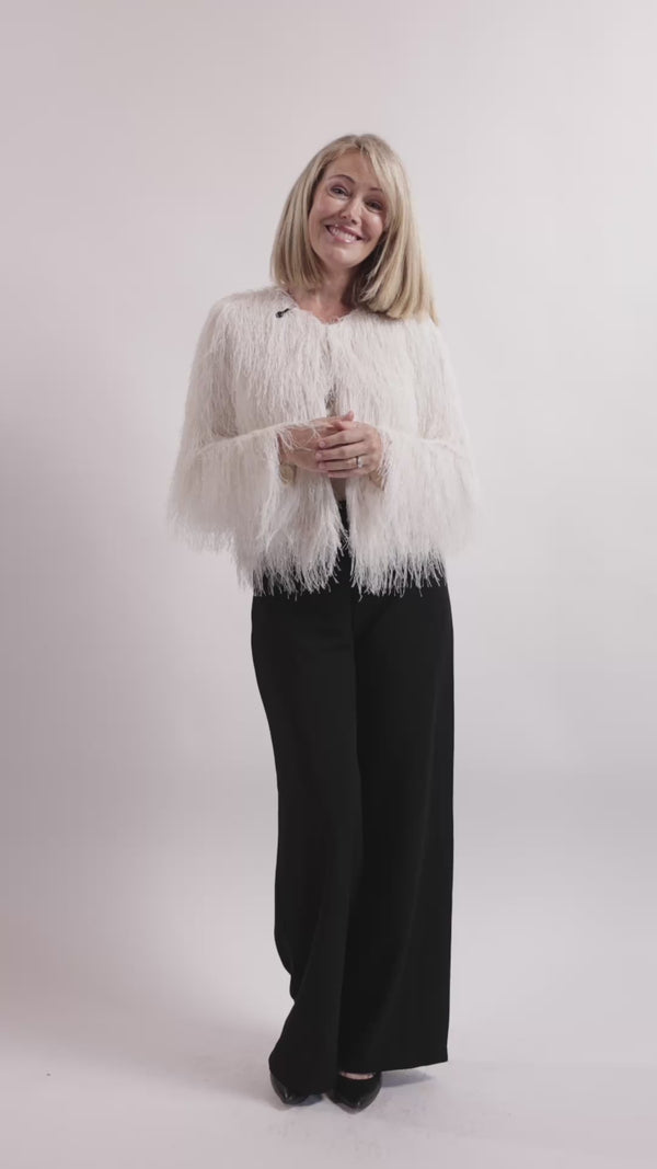 Angel Wings Fringe Jacket