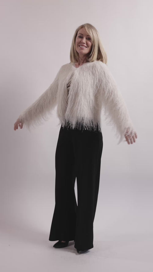 Angel Wings Fringe Jacket