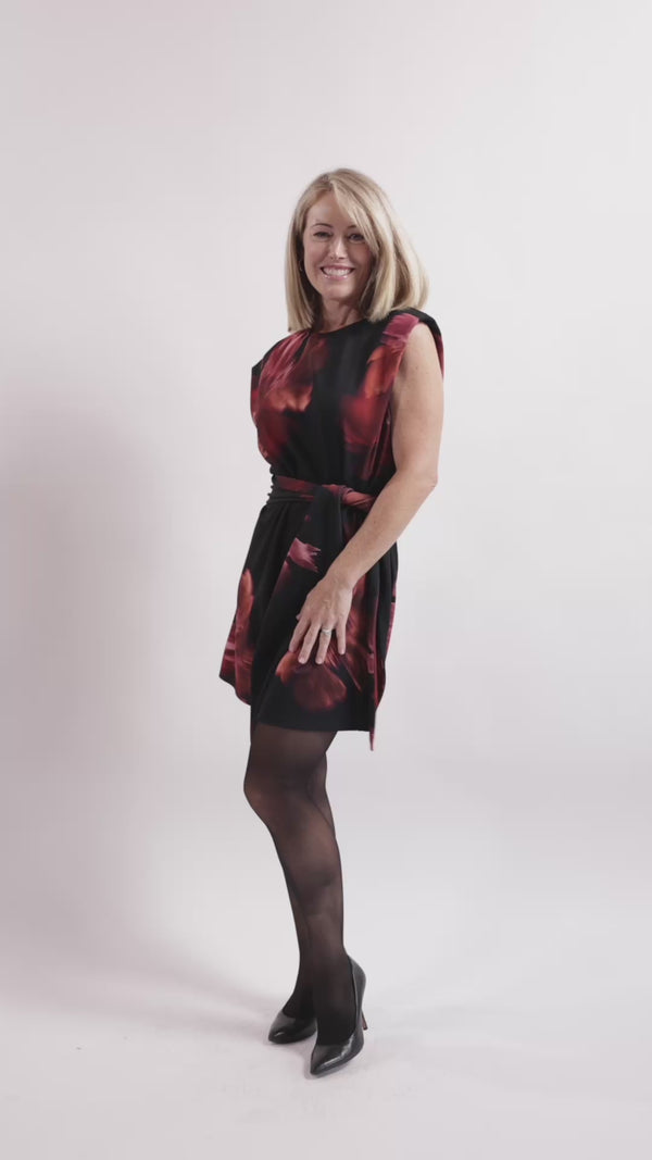 Opulent Shadows Mini Dress